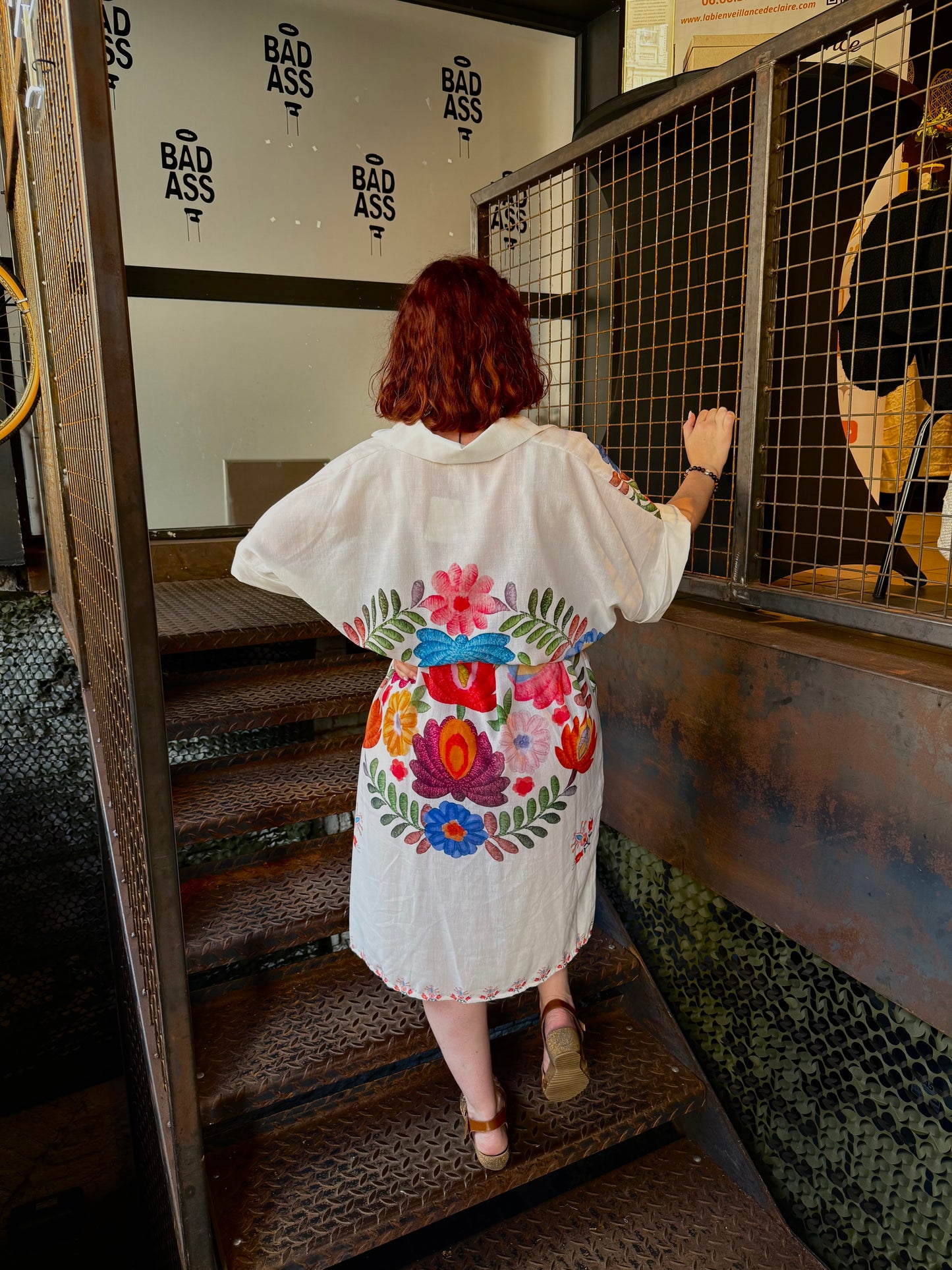Robe colorée