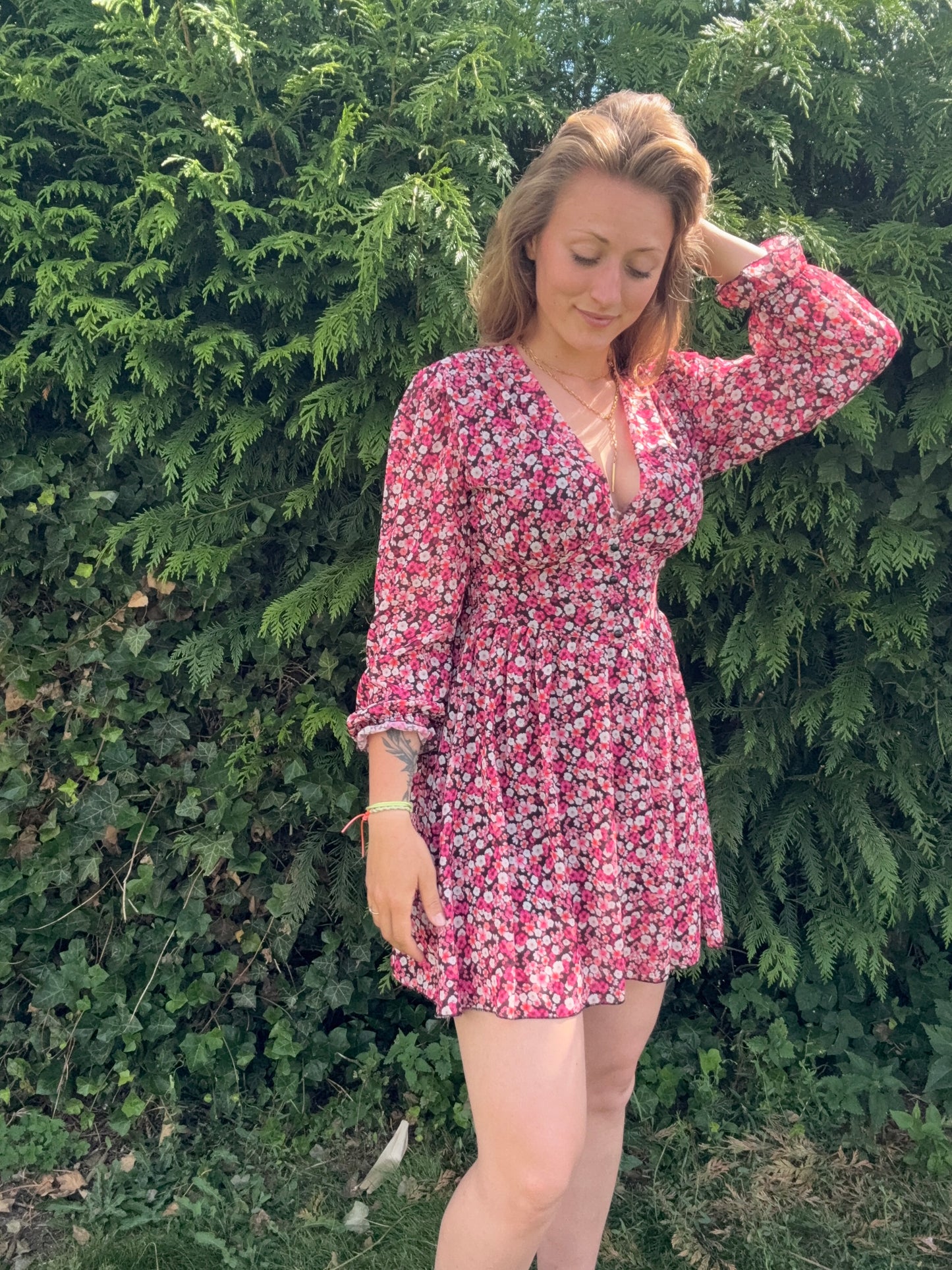 Robe fleurie