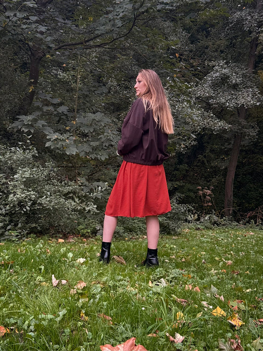 Veste effet velours
